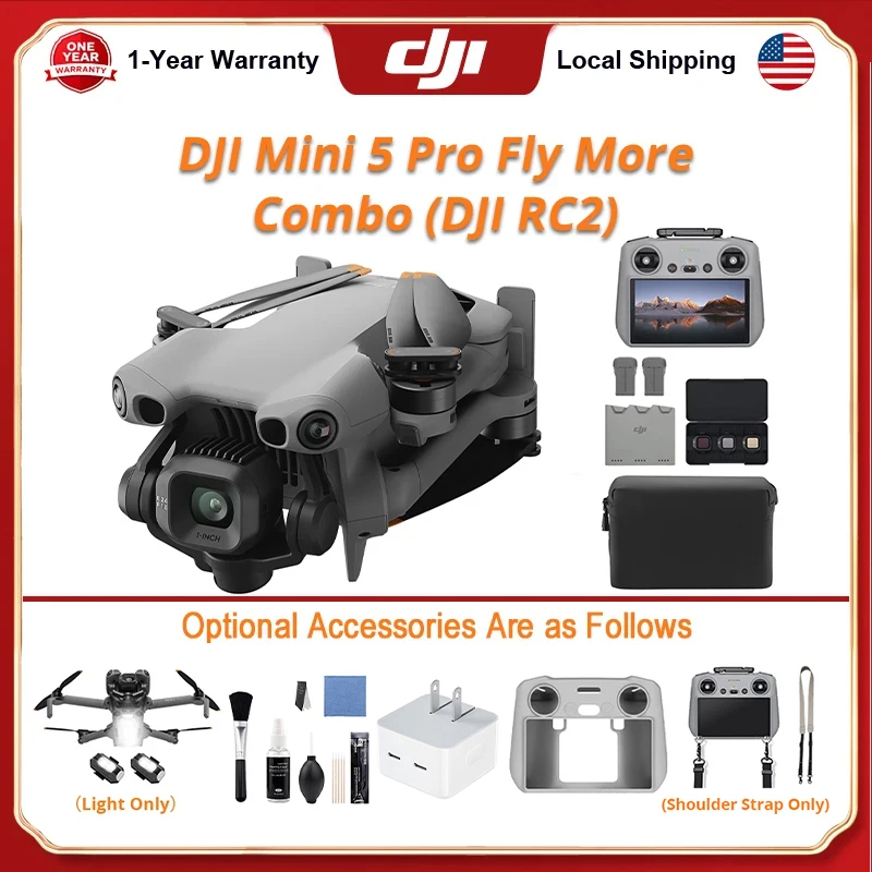 DJI Mini 5 Pro Fly Combo Drone - đánh giá và giá Rc Helicopter Tool Kit