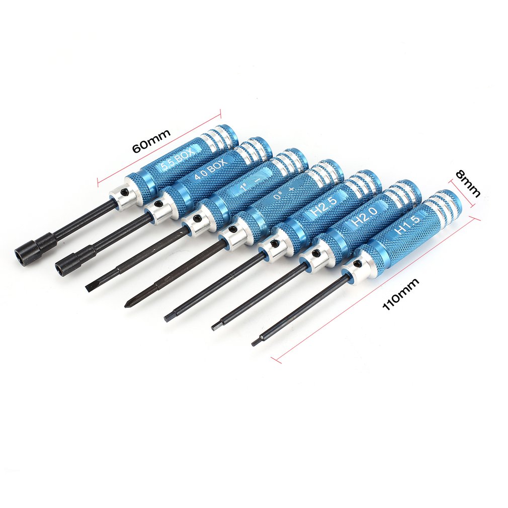 YSIDO 7Pcs 1.5 2.0 2.5mm Hex S - đánh giá và giá Rc Helicopter Tool Kit
