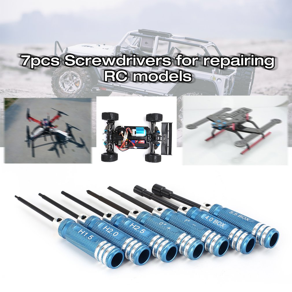 YSIDO 7Pcs 1.5 2.0 2.5mm Hex S - đánh giá và giá Rc Helicopter Tool Kit